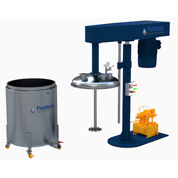 High Speed Disperser with Vacuum Tank