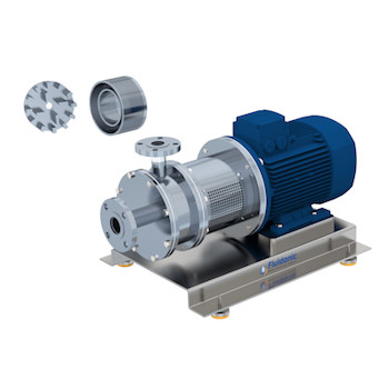 Two Stage Inline Homogenizer