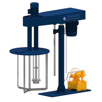 High Shear Homogenizer with Anchor Agitator